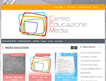 Tablet Screenshot of educazionemedia.it